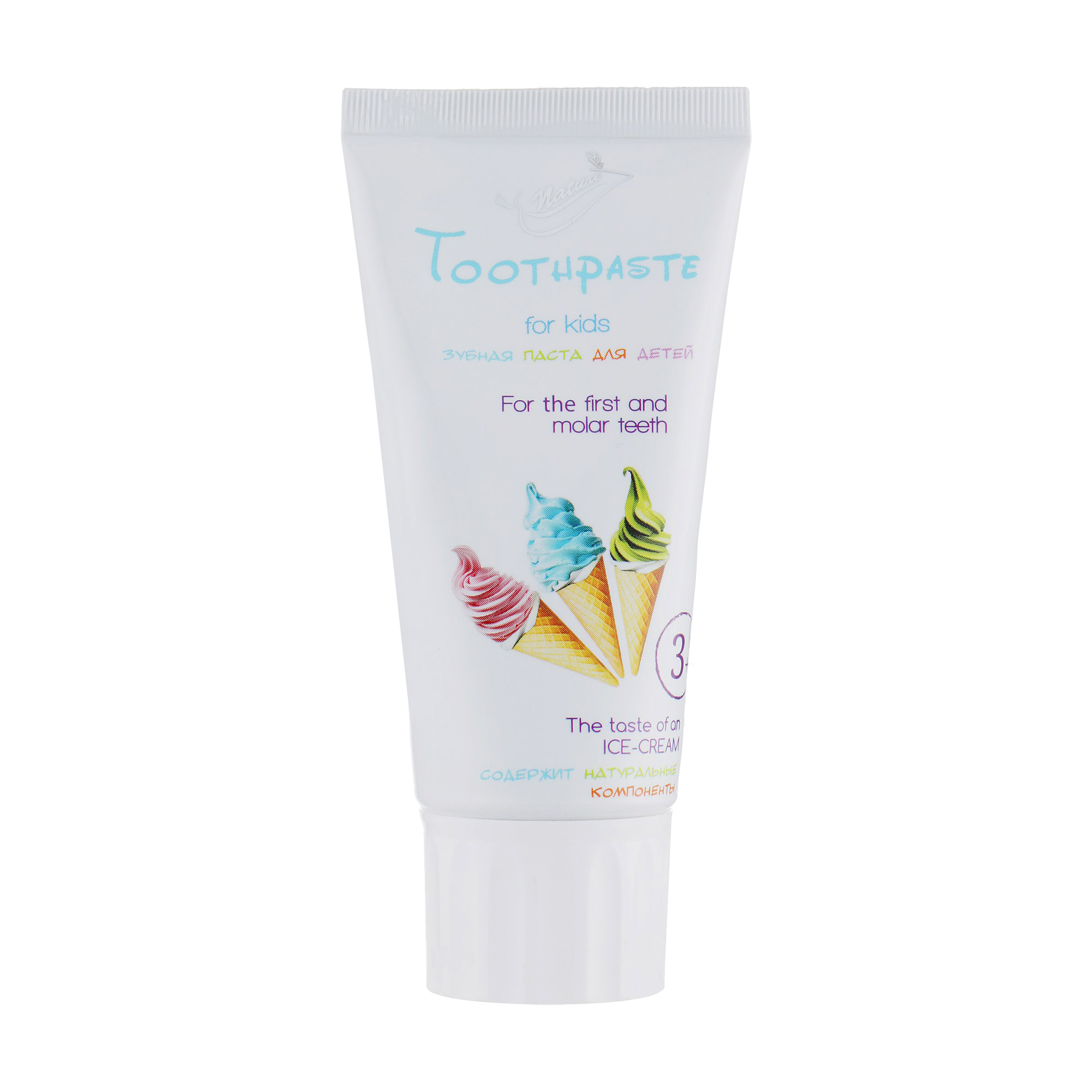 Дитяча зубна паста Bioton Сosmetics Ice Сream, 50 мл
